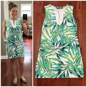 NY&Co palm print Sheath dress